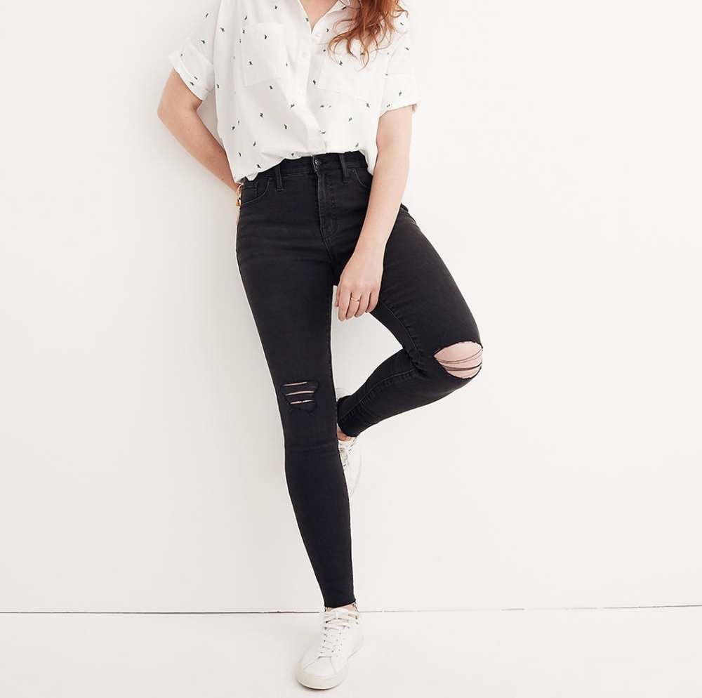 Madewell Black Skinny Jeans
